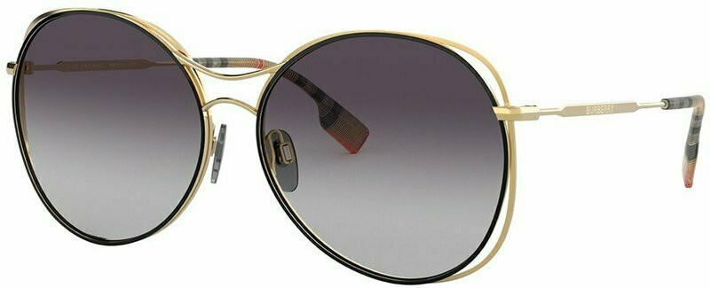 Burberry BE3105 Gold and Black/Grey | Zip Pay | Afterpay display picture 3