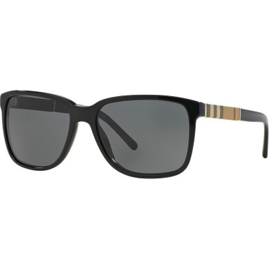 Burberry BE4181 - Black/Grey Lenses