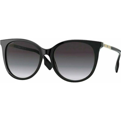 Burberry Alice BE4333 - Black/Grey Gradient Lenses