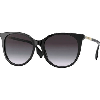 Burberry Alice BE4333F - Black/Grey Gradient Lenses