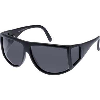 Cancer Council Nash - Matte Black/Smoke Polarised Lenses