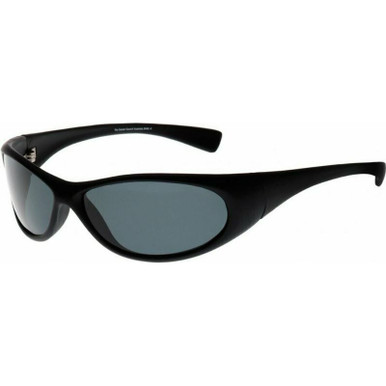 Cancer Council Logan, Black Rubber/Green Polarised Lenses