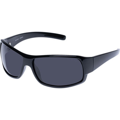 Cancer Council Balmain - Black/Smoke Polarised Lenses
