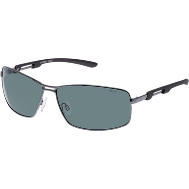 Cancer Council Quirindi - Gunmetal/Green Polarised Lenses
