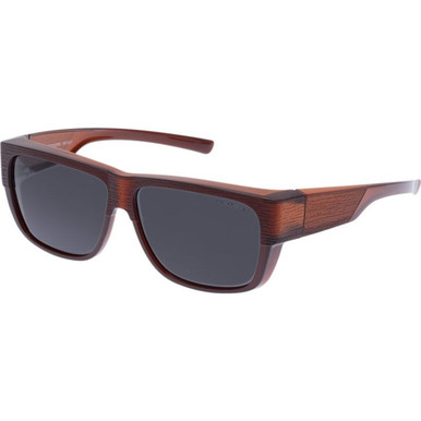 Cancer Council Natone - Crystal Brown/Smoke Polarised Lenses