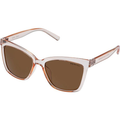 Sarina - Crystal Pink/Brown Polarised Lenses