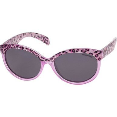 Pink Leopard/Grey Lenses