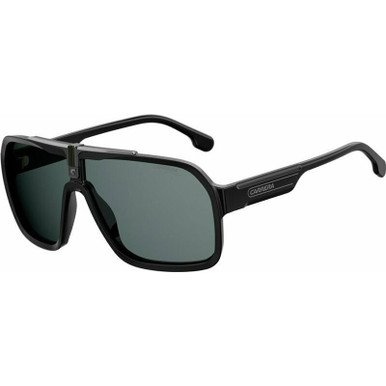 Carrera 1014/S, Matte Black/Grey Lenses