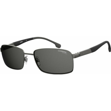 Carrera 8037/S, Dark Ruthenium/Grey Lenses