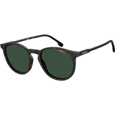 230/S - Dark Havana/Green Lenses