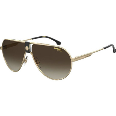 Carrera 1033/S - Gold/Brown Gradient Lenses