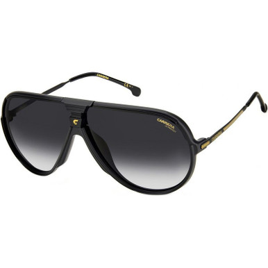 Carrera Changer65, Matte Black/Dark Grey Gradient Lenses