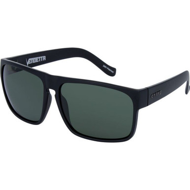 Carve Vendetta - Matte Black/Green Polarised Lenses