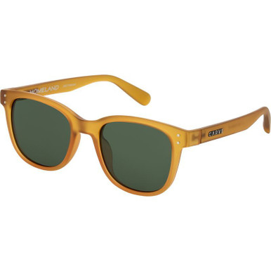 Carve Homeland, Matte Honey/Green Polarised Lenses