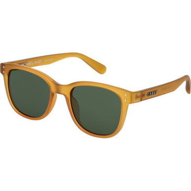 Carve Homeland - Matte Honey/Green Polarised Lenses