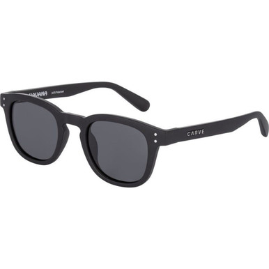 Carve Havana - Matte Black/Grey Polarised Lenses