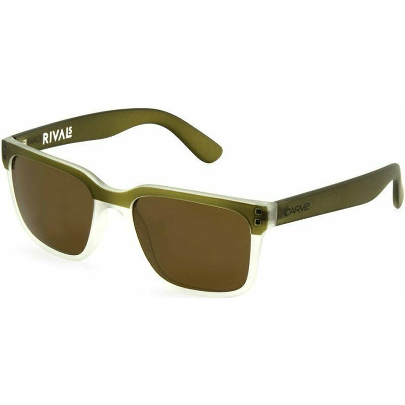 Two pairs of Carve Sunglasses in Brown and Clear color Havana - Gloss Honey Crystal Frame with Polarized Brown Lens main image 4