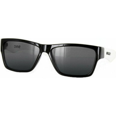 Carve Kids Stinger - Black and White/Grey Lenses