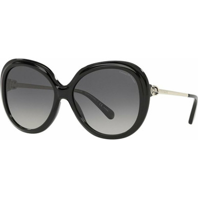 Coach 8314F - Black/Grey Gradient Lenses