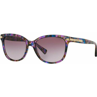 8132 - Confetti Purple/Purple Gradient Lenses