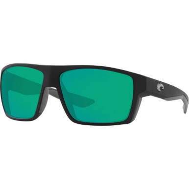 Bloke - Matte Black and Grey/Green Mirror Polarised Glass Lenses