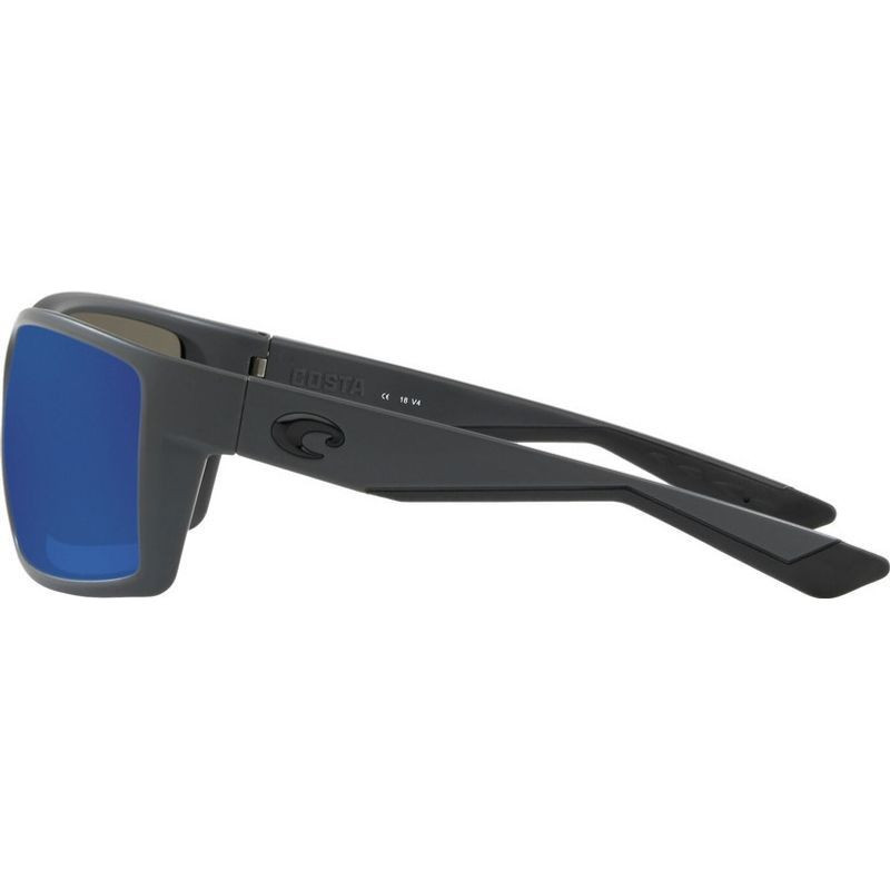 Costa Del Mar Reefton Matte Grey/Blue Polarised Sunglasses