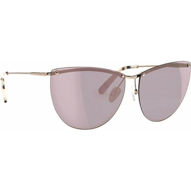 D'Blanc Tan Lines - Gold/Rose Chrome Lenses