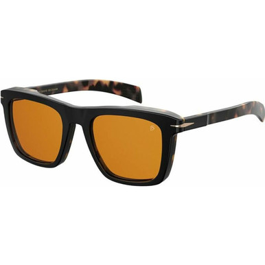 Black Havana/Orange Lenses