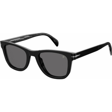 David Beckham DB 1006/S, Black/Grey Polarised Lenses