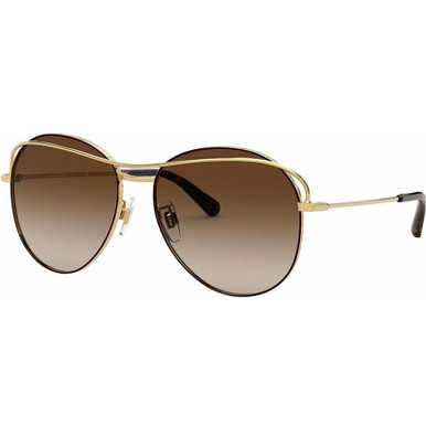 Dolce & Gabbana DG2261 - Brown/Brown Gradient Lenses