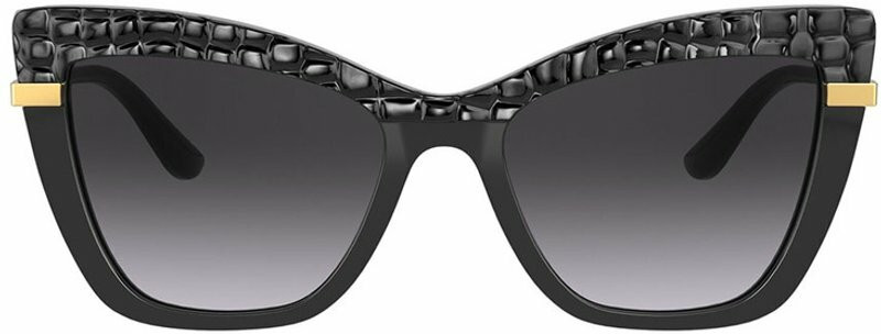 DOLCE & GABBANA DG4374 Cat Eye Sunglasses 32888G-BLACK TEXTURE
COCCO Dolce & Gabbana DG 4374 - 32888G Black Texture Cocco  main image 2