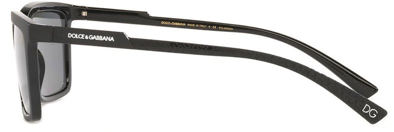 Dolce & Gabbana DG 6151 Matte Black/Dark Grey | Polarised display picture 3
