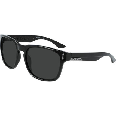 Dragon Eyewear Monarch, Jet Matte/Smoke Polarised LL Lenses