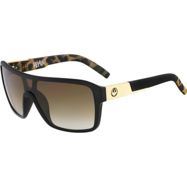 Dragon Eyewear Remix, Leopard Safari/Bronze Gradient LL Lenses