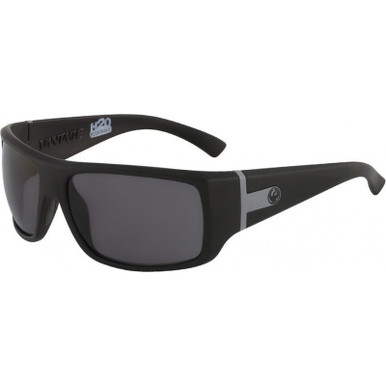 Vantage - Matte Black H2O/Smoke Polarised LL Lenses