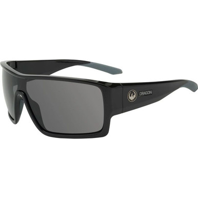 Dragon Eyewear Flash - Black/Smoke LL Lenses