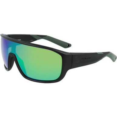 Dragon Eyewear Vessel X - Matte Black H2O/Green Ionised Polarised LL Lenses