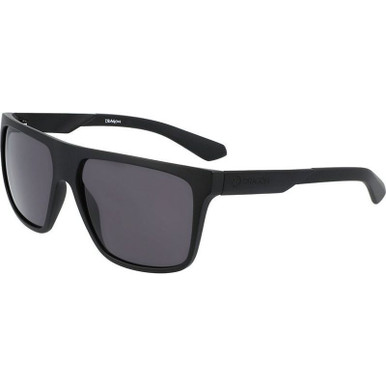 Dragon Eyewear Vinyl, Matte Black/Smoke Polarised LL Lenses