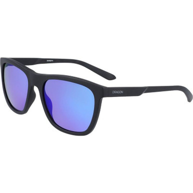 Dragon Eyewear Wilder - Matte Black/Blue Ionised LL Lenses