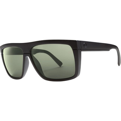Electric Black Top - Matte Black/CR39 Melanin Grey Polarised Lenses