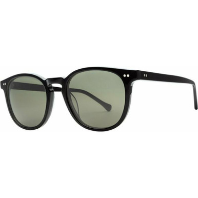 Electric Oak - Gloss Black/Grey Polarised Lenses