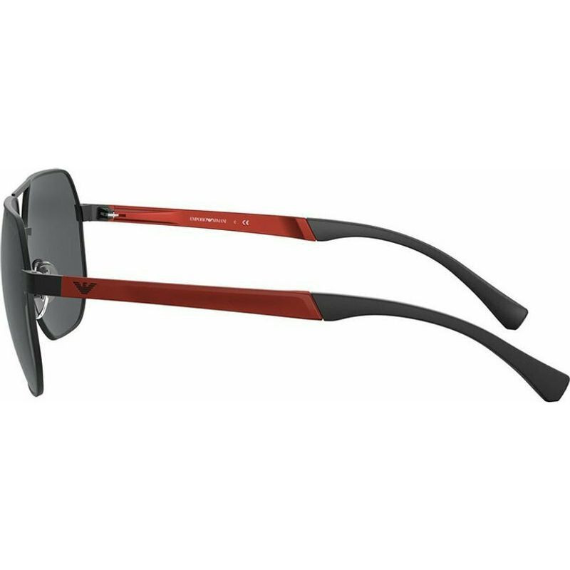 Buy Emporio Armani EA2099D Matte Black Red Grey Afterpay