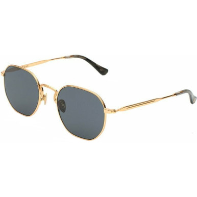 Epokhe Denz - Polished Gold/Black Lenses