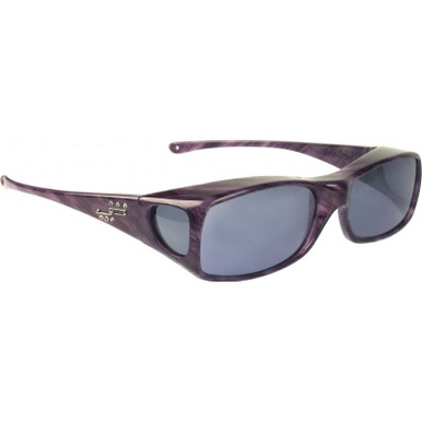 Fitovers Aria - Purple Heart/Grey Polarised Lenses