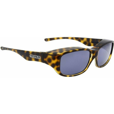 Fitovers Queeda - Cheetah/Grey Polarised Lenses