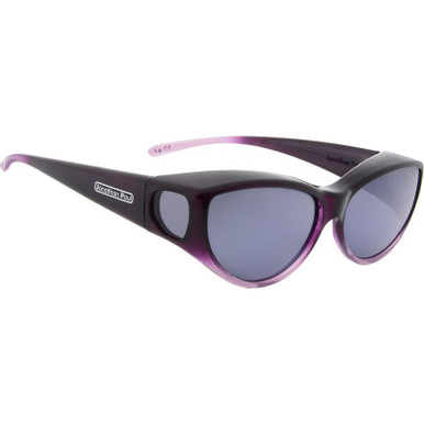 Plum Gradient/Grey Polarised Lenses