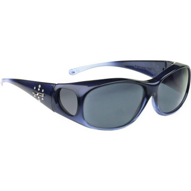 Fitovers Element, Sapphire/Grey Polarised Lenses