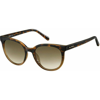 Fossil 3094/S - Havana/Brown Gradient Lenses
