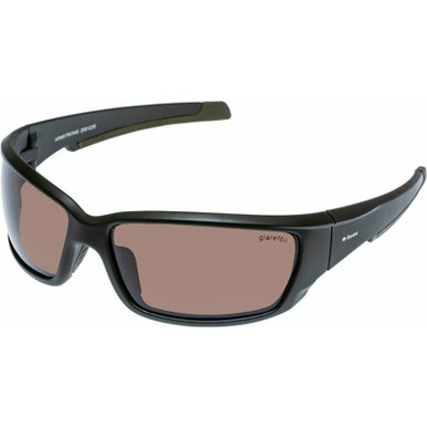 Glarefoil Men's Polarised Abbot Sunglasses - Black