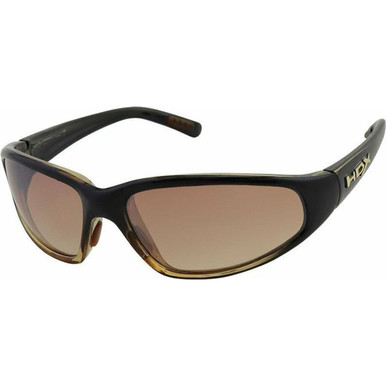 Headworx Max - Black and Brown/Light Brown Gradient Lenses